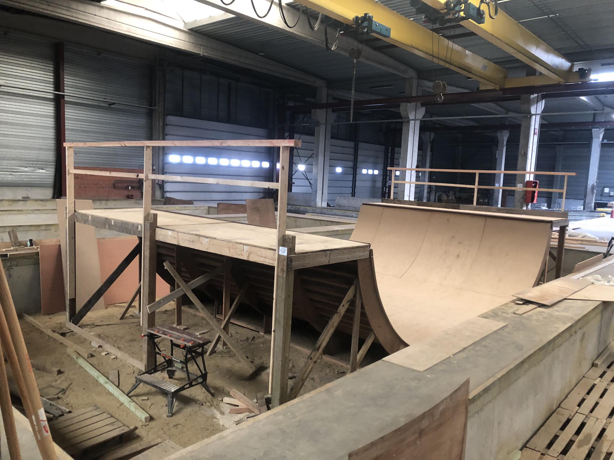 Restored Linkebeek ramp